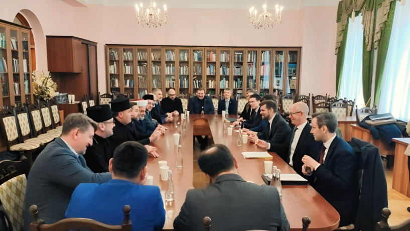 UCCRO met with a delegation headed by Morten Dahlin,  Minister for Ecclesiastical Affairs of Denmark